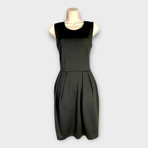 Lyss Loo Women's Black Sleeveless Sheath Dress w/ Pockets Size M